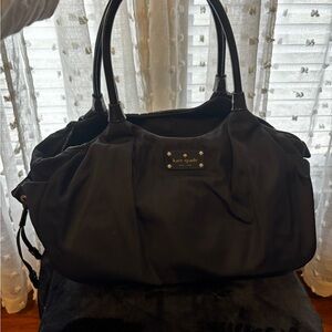 Kate Spade Black Diaper  Bag
